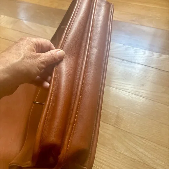 Coach vintage leather briefcase - Picture 9 of 11